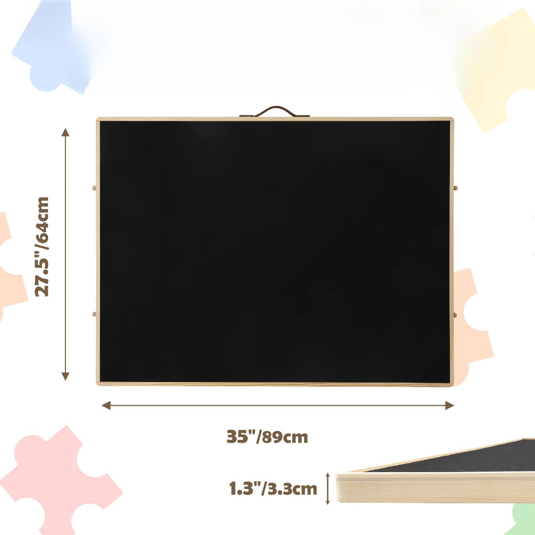 Large Portable Spinning Jigsaw Puzzle Table image 4