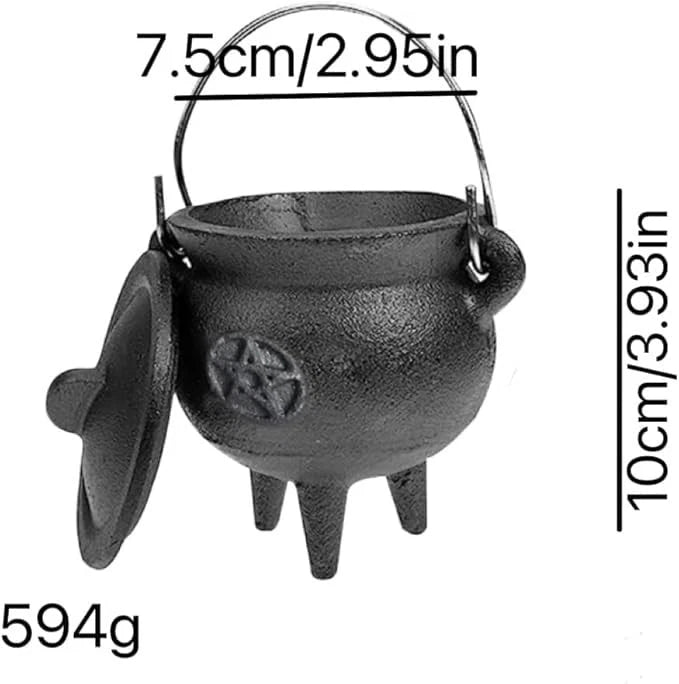 Premium Witches Cast Iron Magic Cauldron image 5