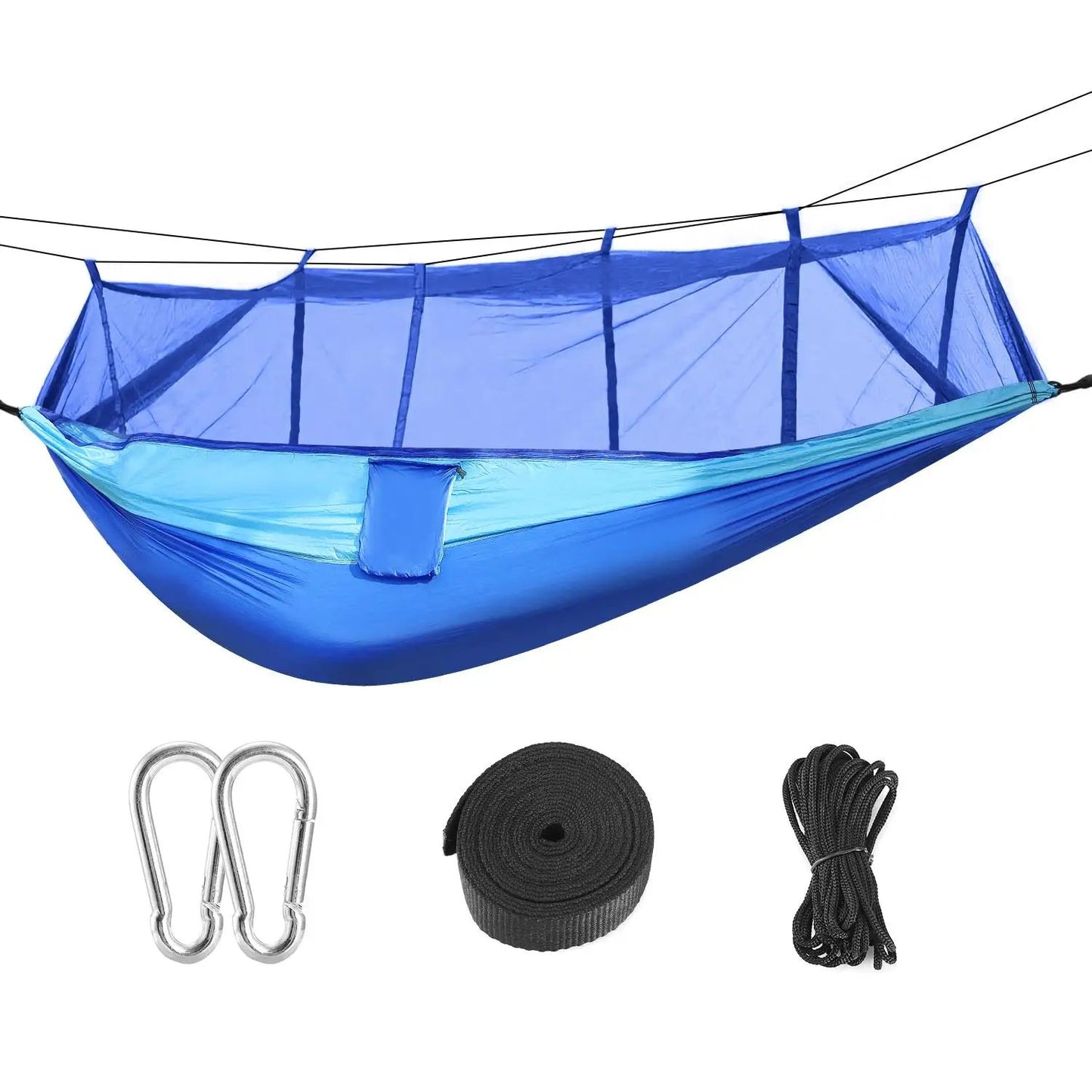 Portable Camping Travel Parachute Hammock With Mosquito Net image 5
