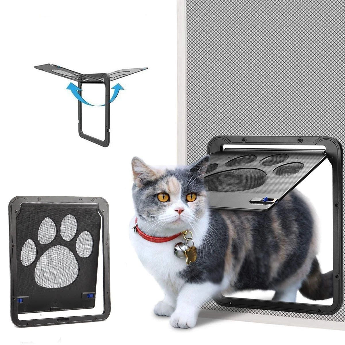 Heavy Duty Smart Locking Pet Screen Door image 9