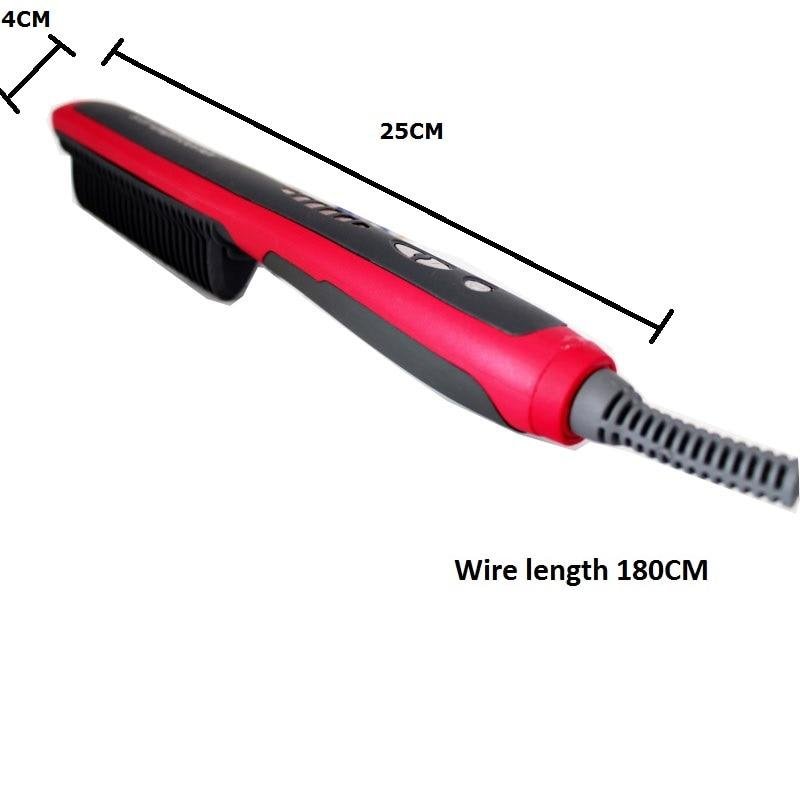 Heated Beard Straightener Comb Brush image 4
