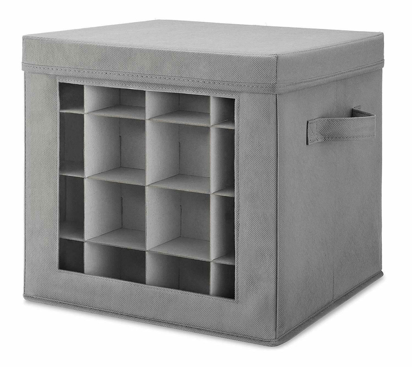 Large Christmas Ornament Storage Container Box 12" image 3