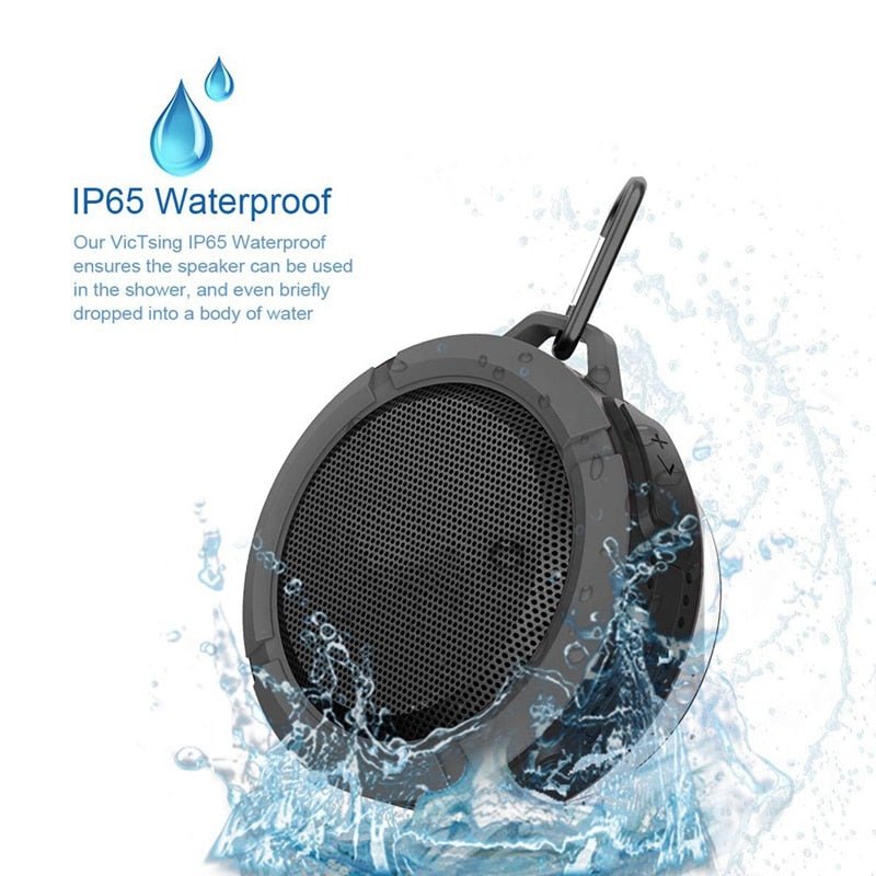 Wireless Waterproof Bluetooth Shower Speaker Portable image 4