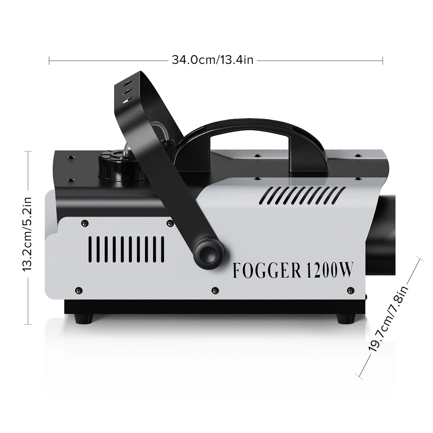 Premium Small Low Lying Fog Haze Machine 1200W image 8