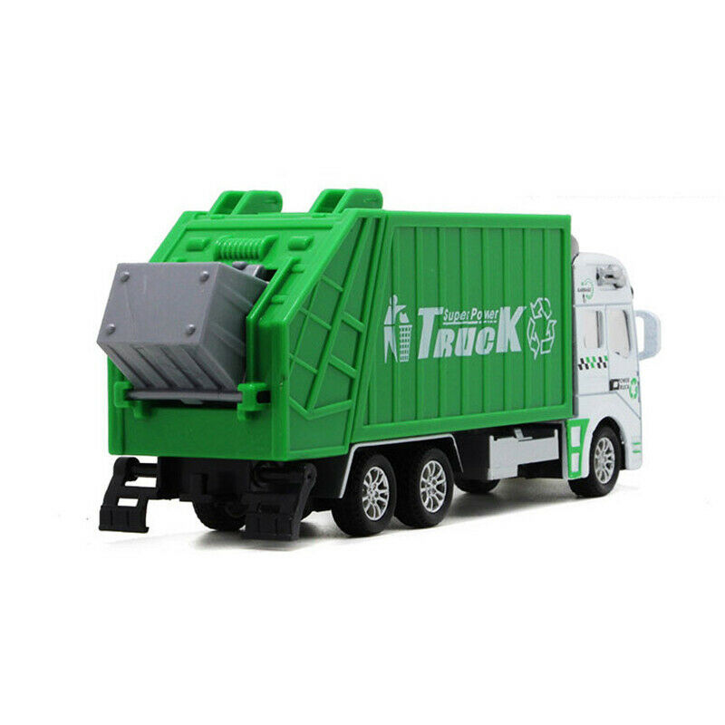 Realistic Kids Garbage Recycling Truck Toy image 4