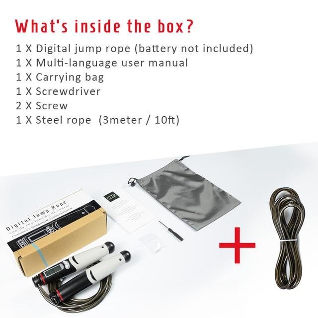 Smart Digital Speed Skipping Jump Rope image 3