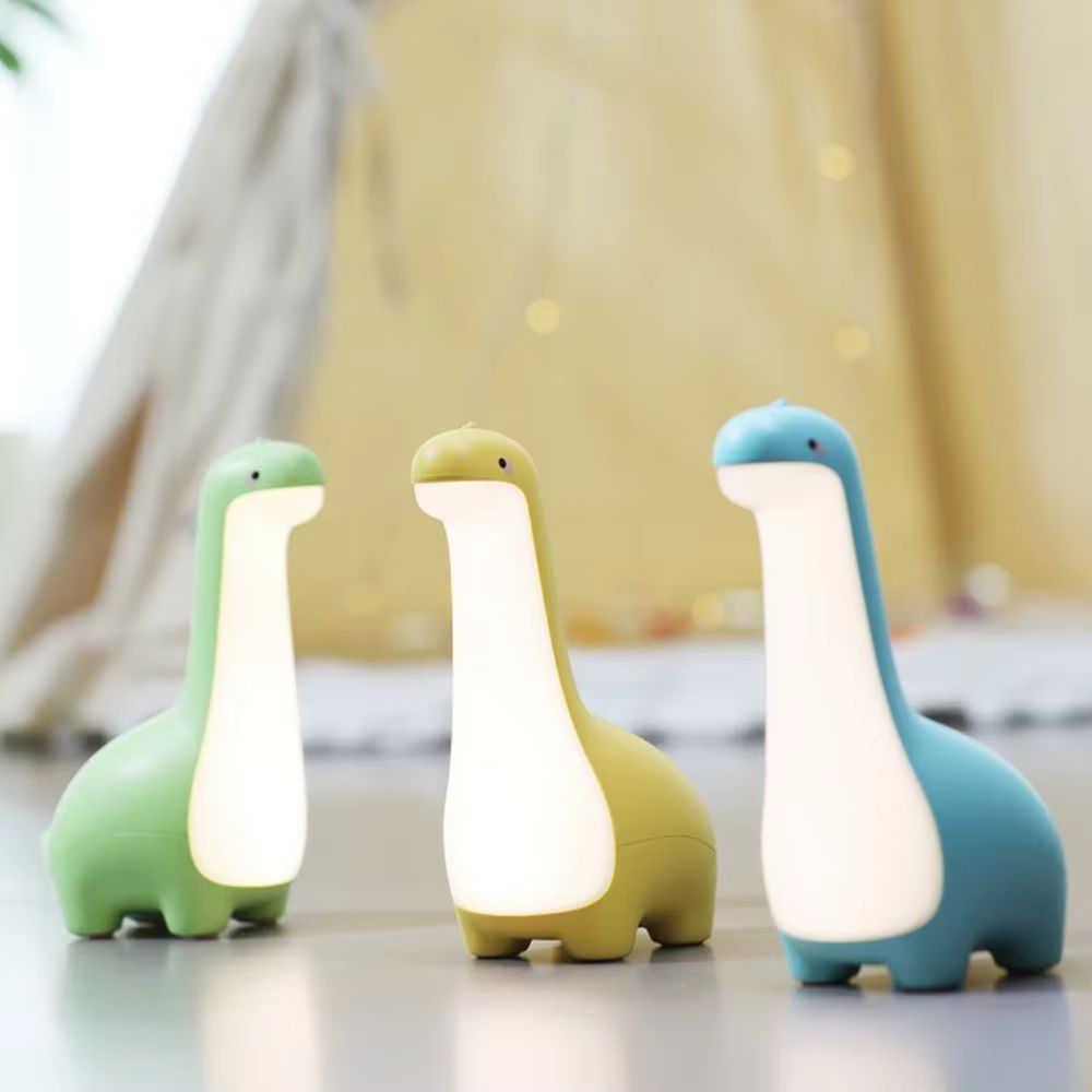 Dinosaur Night Light – Eye Protection Bedside Lamp with Timer