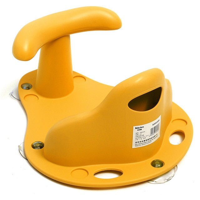 Baby Bath Tub Sit Up Seat Chair - Yellow image