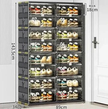 Smart Shoe Stacker - Black image