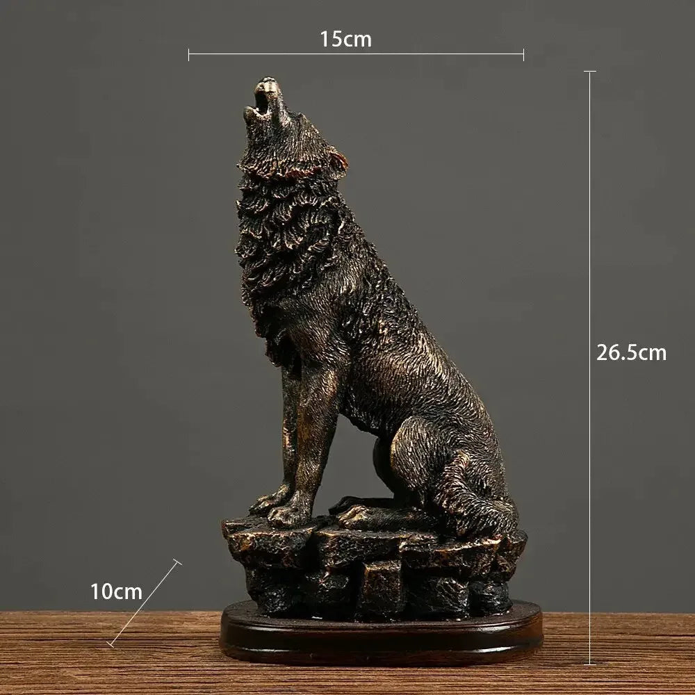 Bronze Resin Eagle Collectible Decorative Eagle Statue