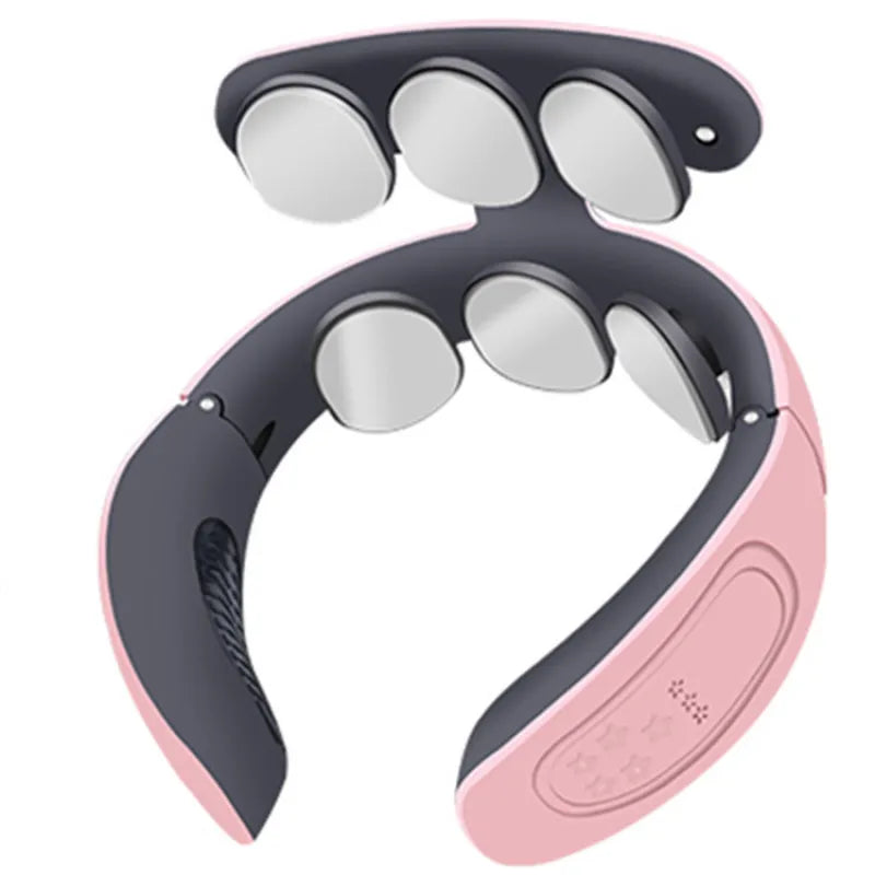 Smart 6 Head, Neck and Shoulder Massager - Pink image