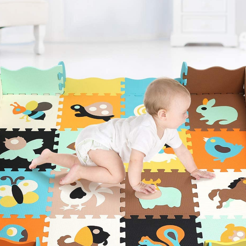 Large Crawling Floor Baby Foam Play Mat image 3