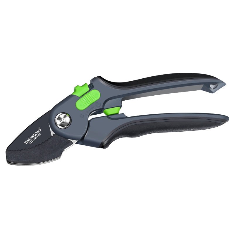 Premium Garden Pruning Hedge Shears Steel - Black image