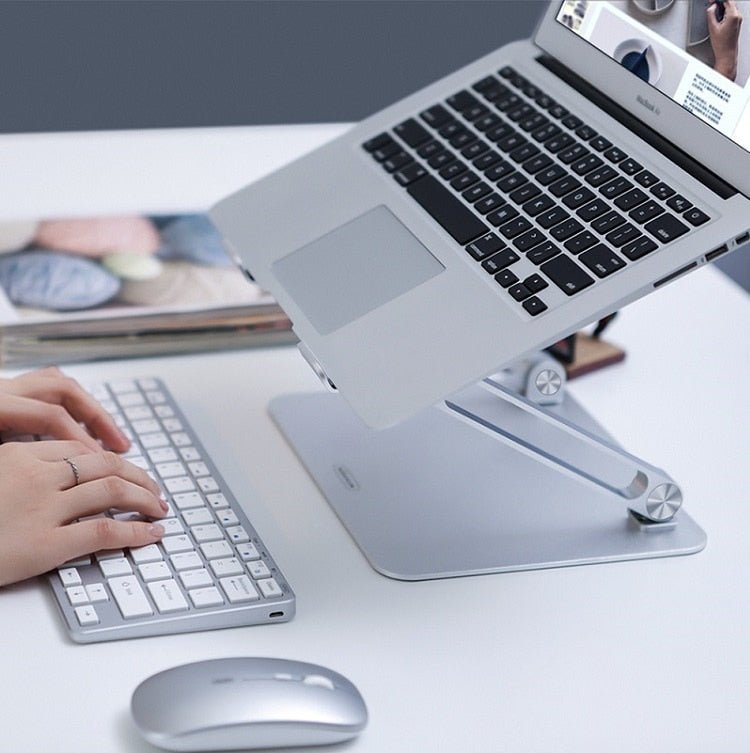 Premium Adjustable Ergonomic Laptop Holder Desk Stand image 2