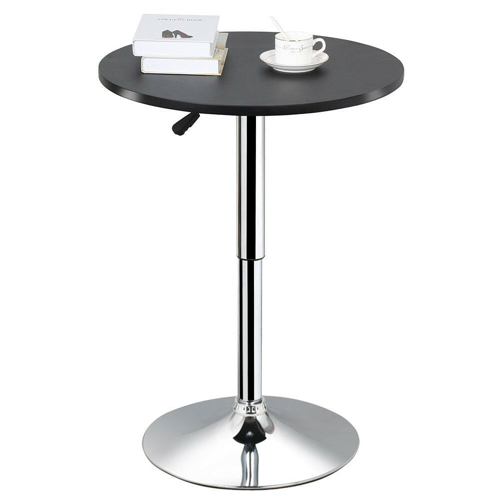 Modern Round High Top Patio Bistro Pub Table image 1