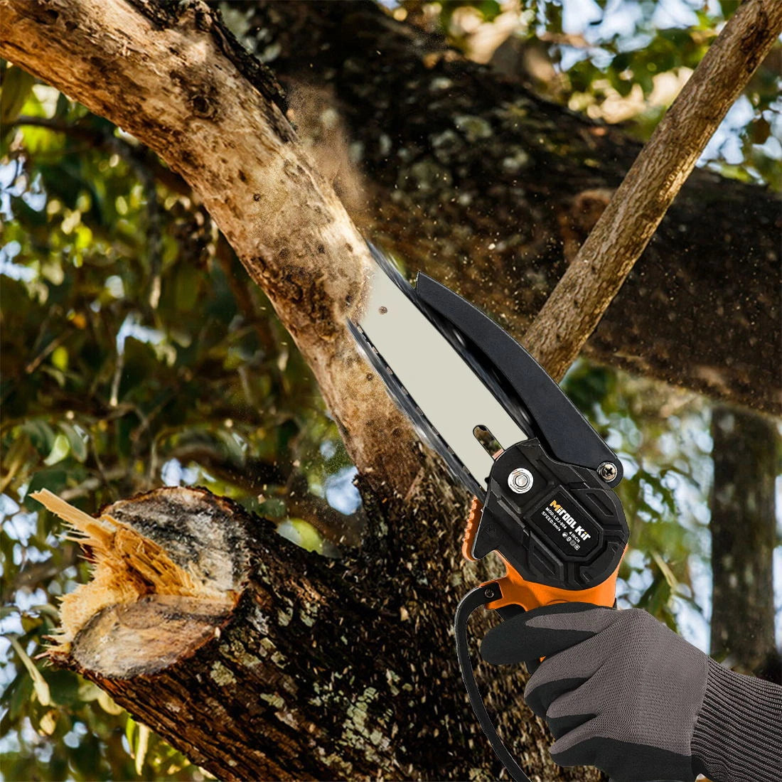 Cordless Mini Electric Cordless Chainsaw image 1
