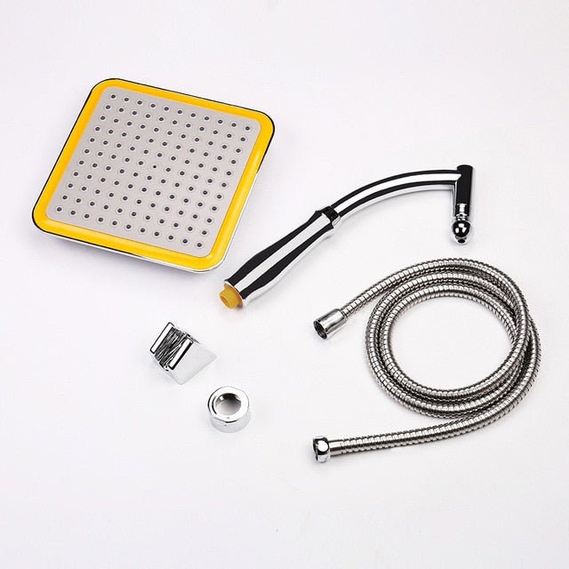 Rainfall Shower Head Square Stainless Steel image 2