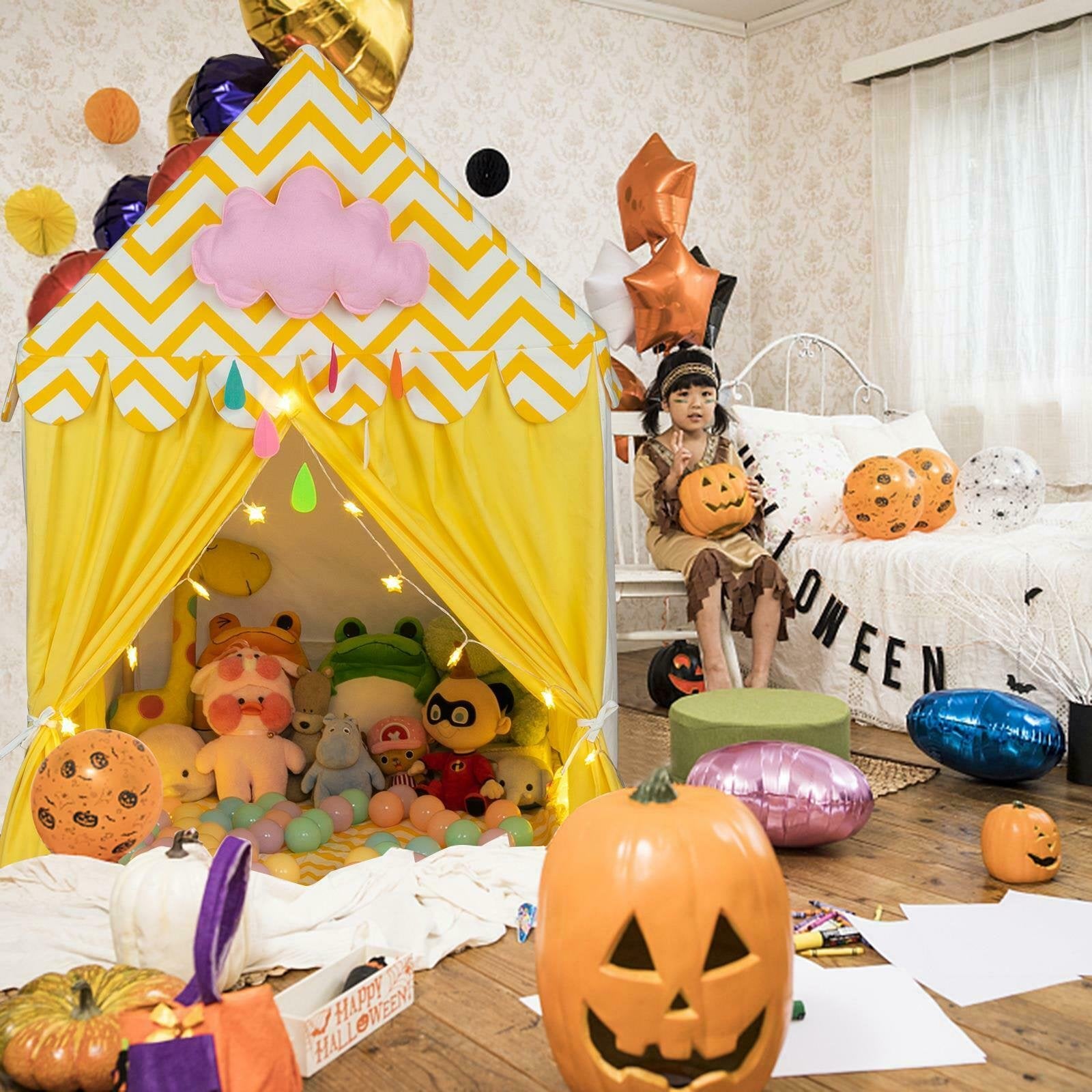 Large Kids Indoor Pop Up Tent Play House image 1