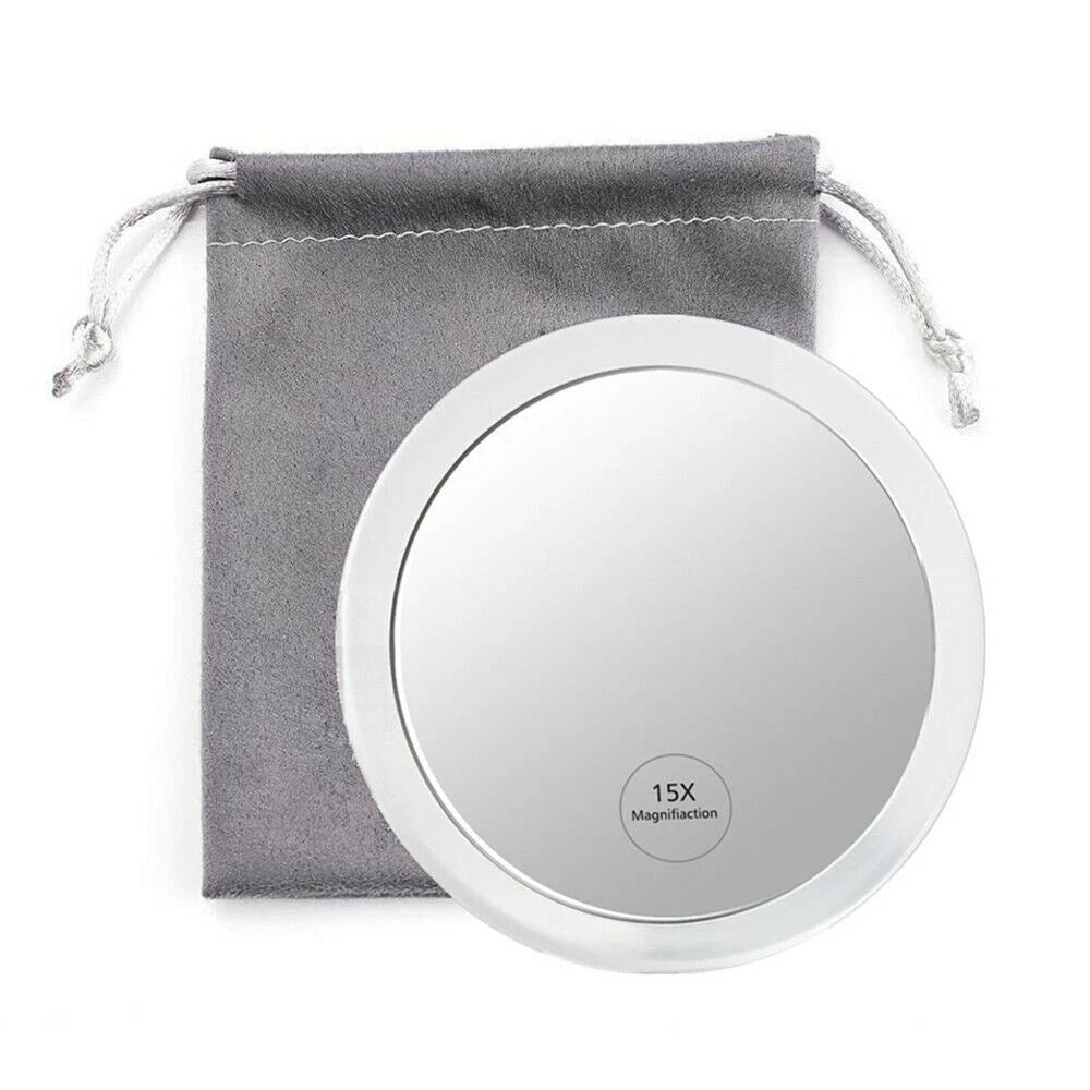 15x Magnifying Makeup Mirror with Suction Cup image 2