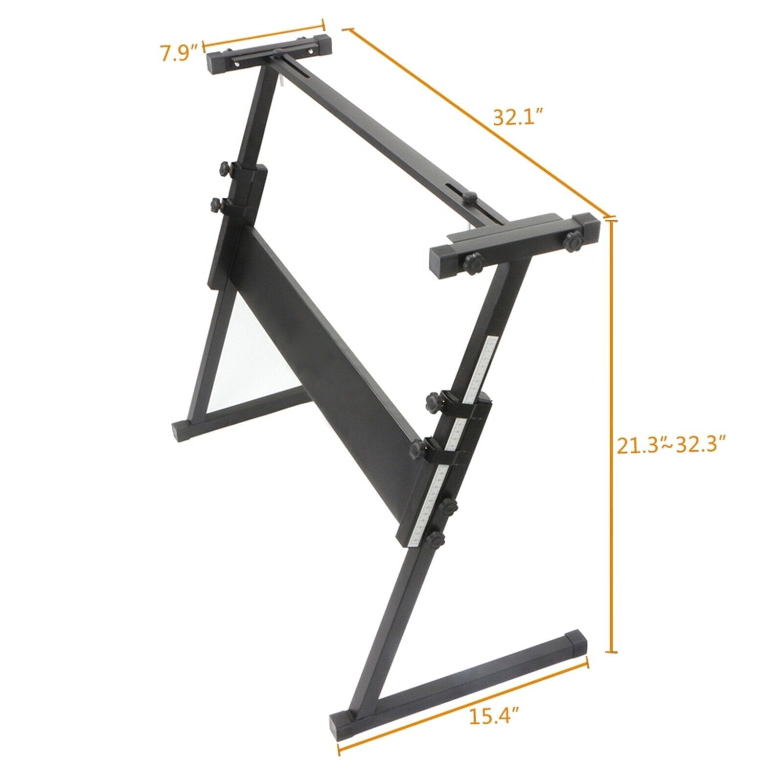Portable Z-Style On Stage Piano Keyboard Stand image 8