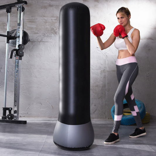 Large Inflatable Free Standing Punching Bag image 0