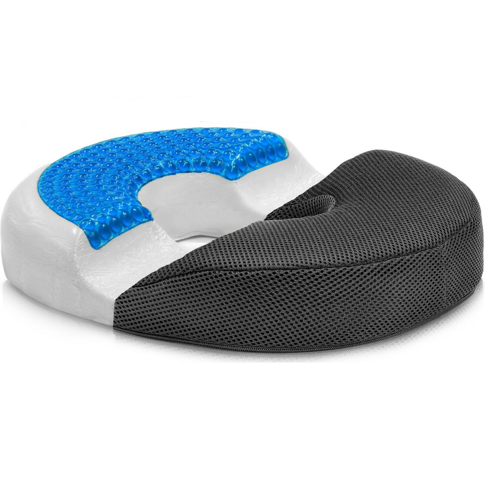 Firm Gel Tailbone Hemorrhoid Donut Seat Cushion Pillow image 0