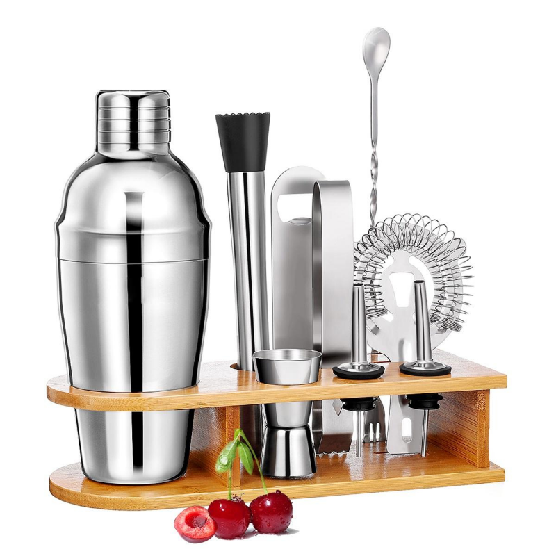 All In One Cocktail Shaker Bartender Kit 10 pcs image 1