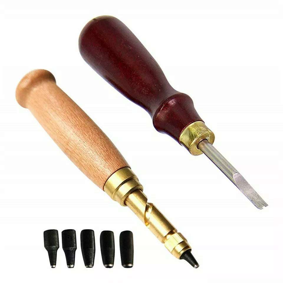 Ultimate Leather Working Craft Tool Kit image 1