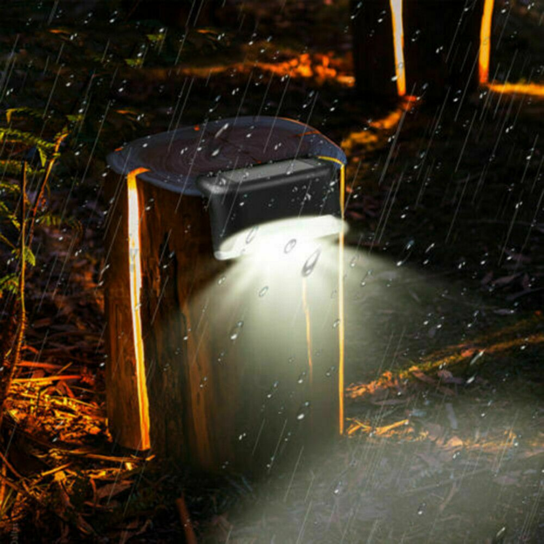 Solar LED Bright Lights Outdoor Garden Patio Railing Decks Path Lighting image 2