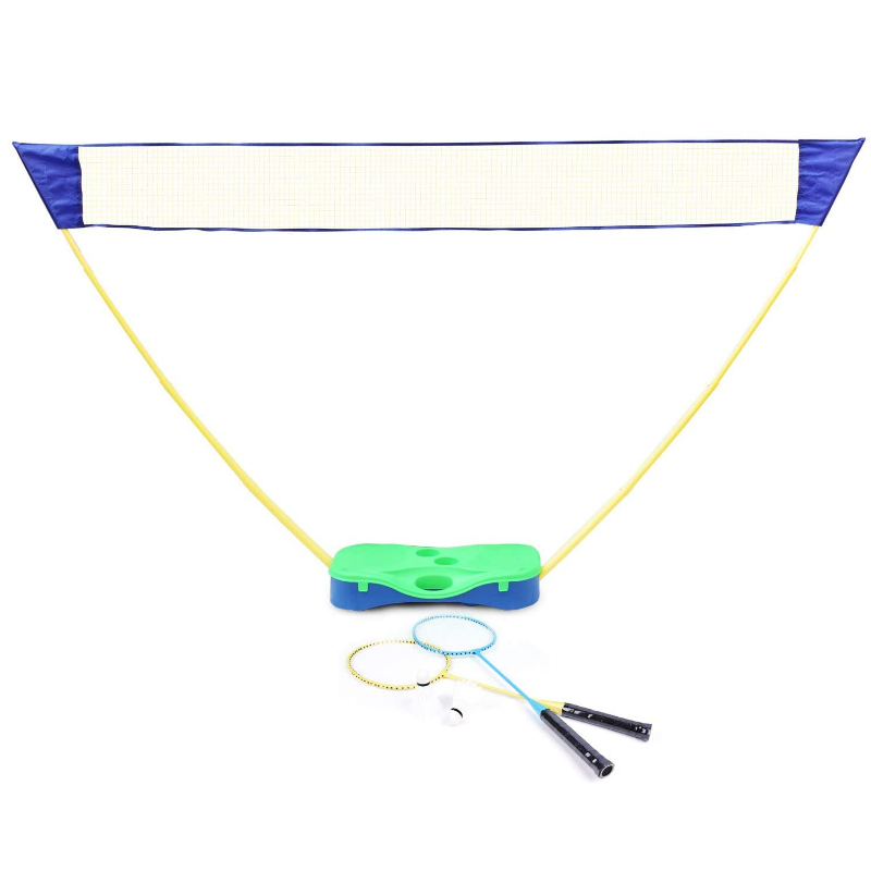 Premium Portable Badminton Net Set With Birdies image 0