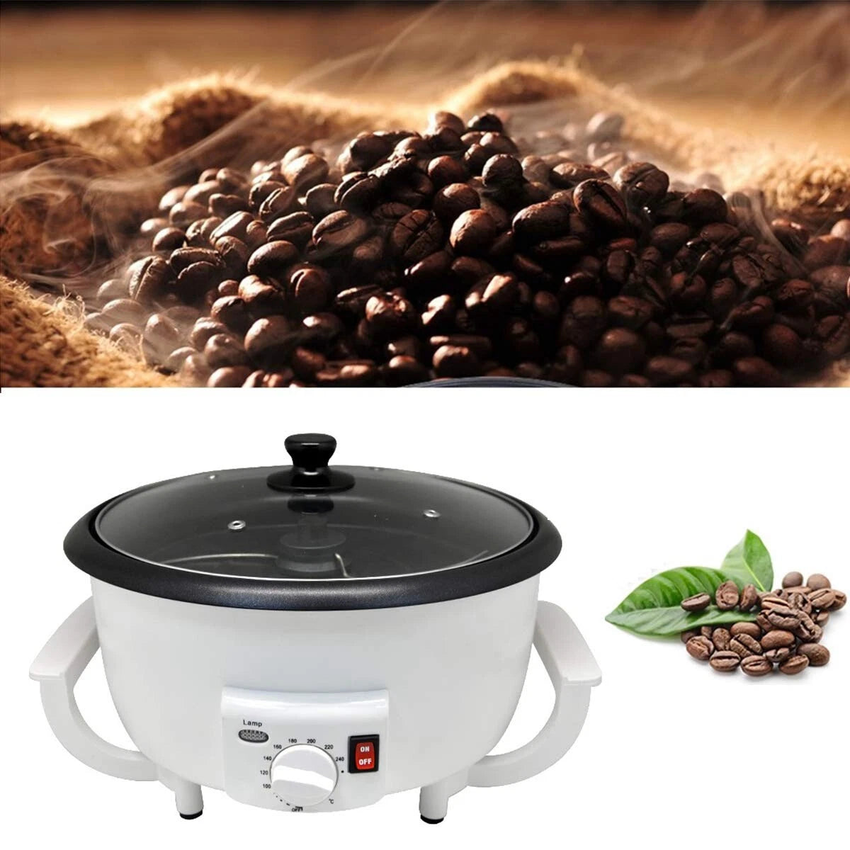 Home Coffee Bean Roaster Machine image 2