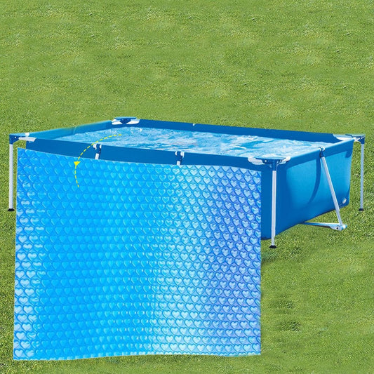Rectangle Above Ground Solar Pool Cover Blanket 8' x 5' image 0