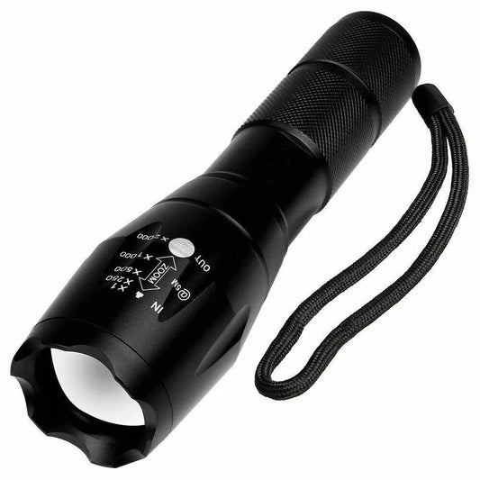 Super Bright LED Tactical Flashlight Rechargeable image 0