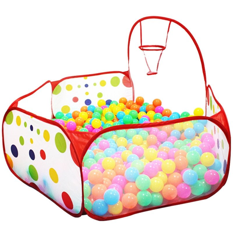 Premium Indoor Ball Pit For Kids - 1.5m with basket image