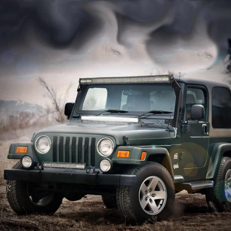 Powerful 12V Offroad LED Light Bar 20in image 1