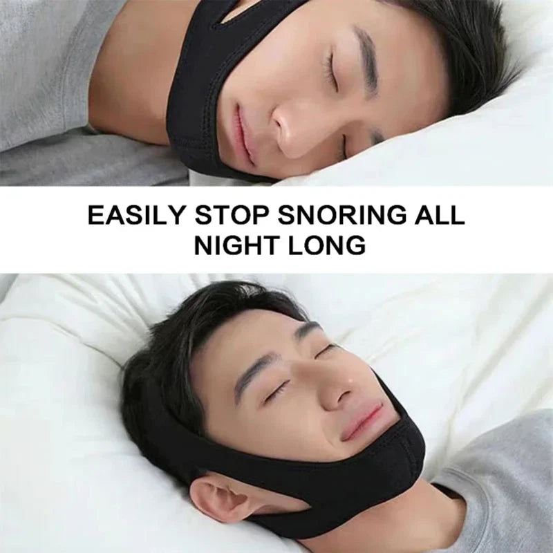 Anti Snoring CPAP Chin Strap For Sleep Apnea image 2