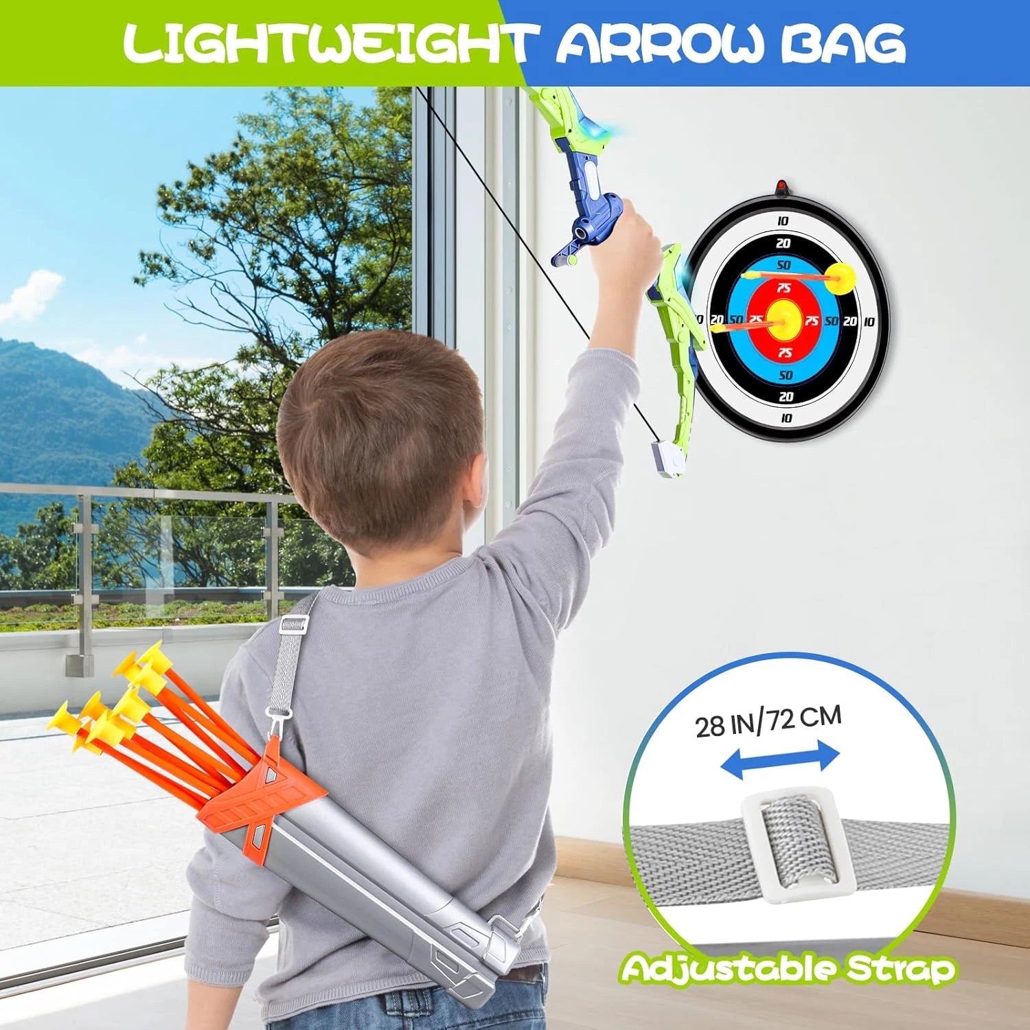 Ultimate Kids Bow And Arrow Archery Toy Set image 2