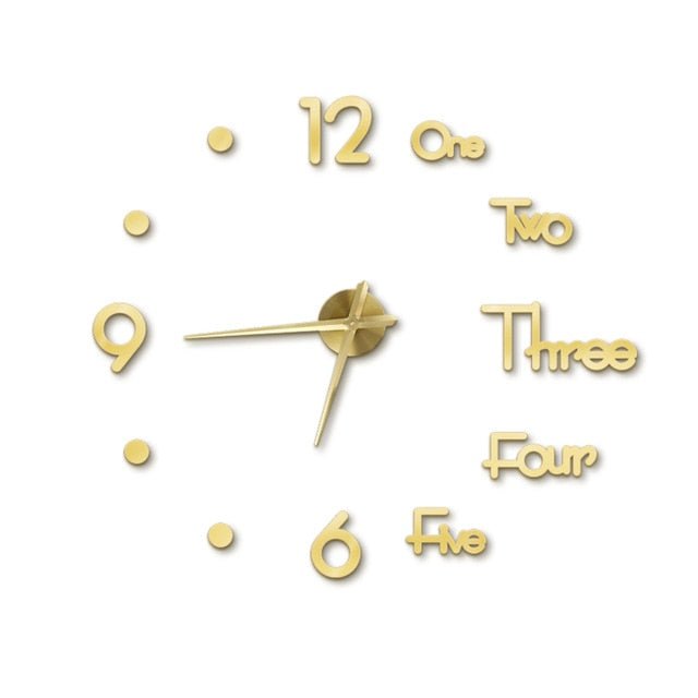 Large Oversized Decorative Wall Clock image 1