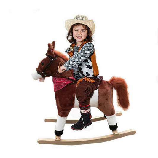 Premium Kids Wooden Rocking Toy Horse image 0