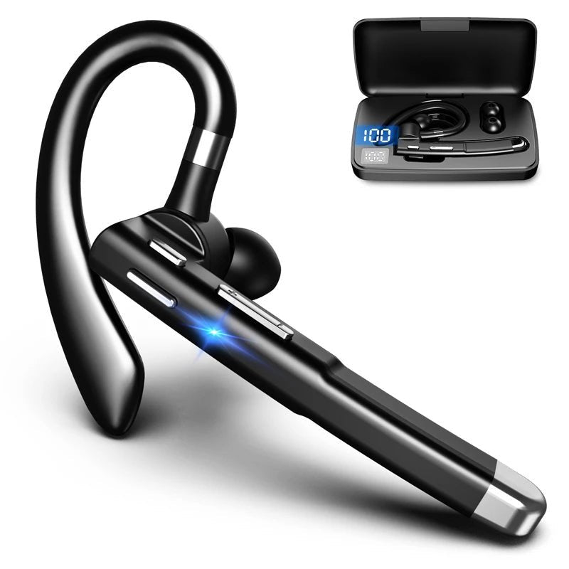Trucker Dual Mic Wireless Bluetooth 5.1 Noise Cancelling Headset/Earpiece image 0