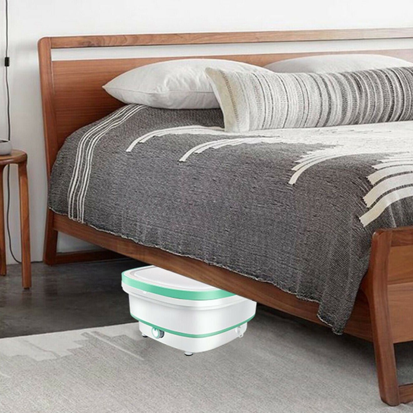 Ultrasonic Portable Folding Compact Clothes Washing Machine image 4