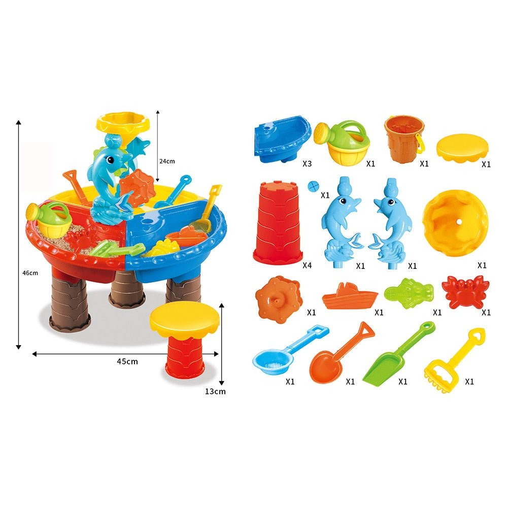 Water And Sand Play Table For Kids image 11