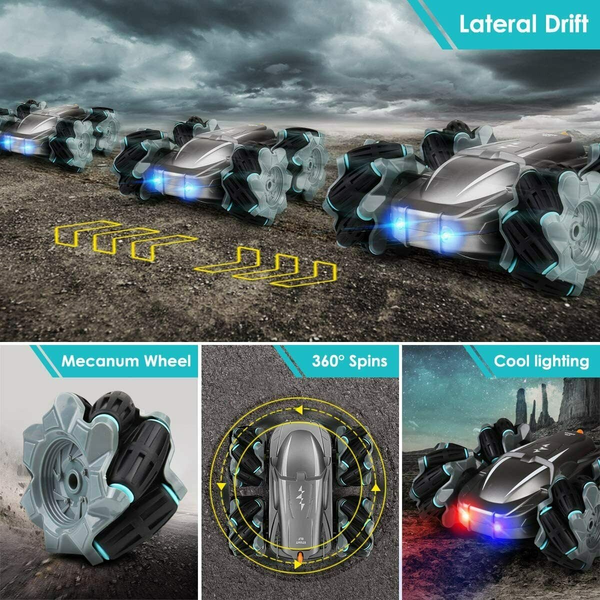 360° Spins Stunt High Speed Off-road Truck image 1