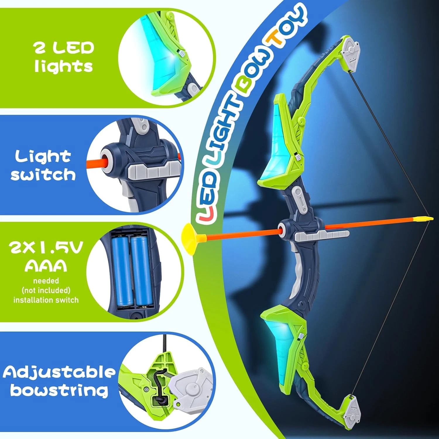 Ultimate Kids Bow And Arrow Archery Toy Set image 4