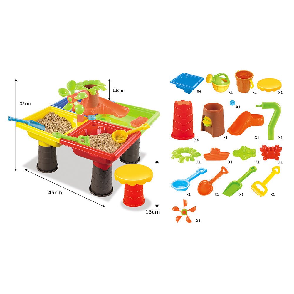 Water And Sand Play Table For Kids image 9