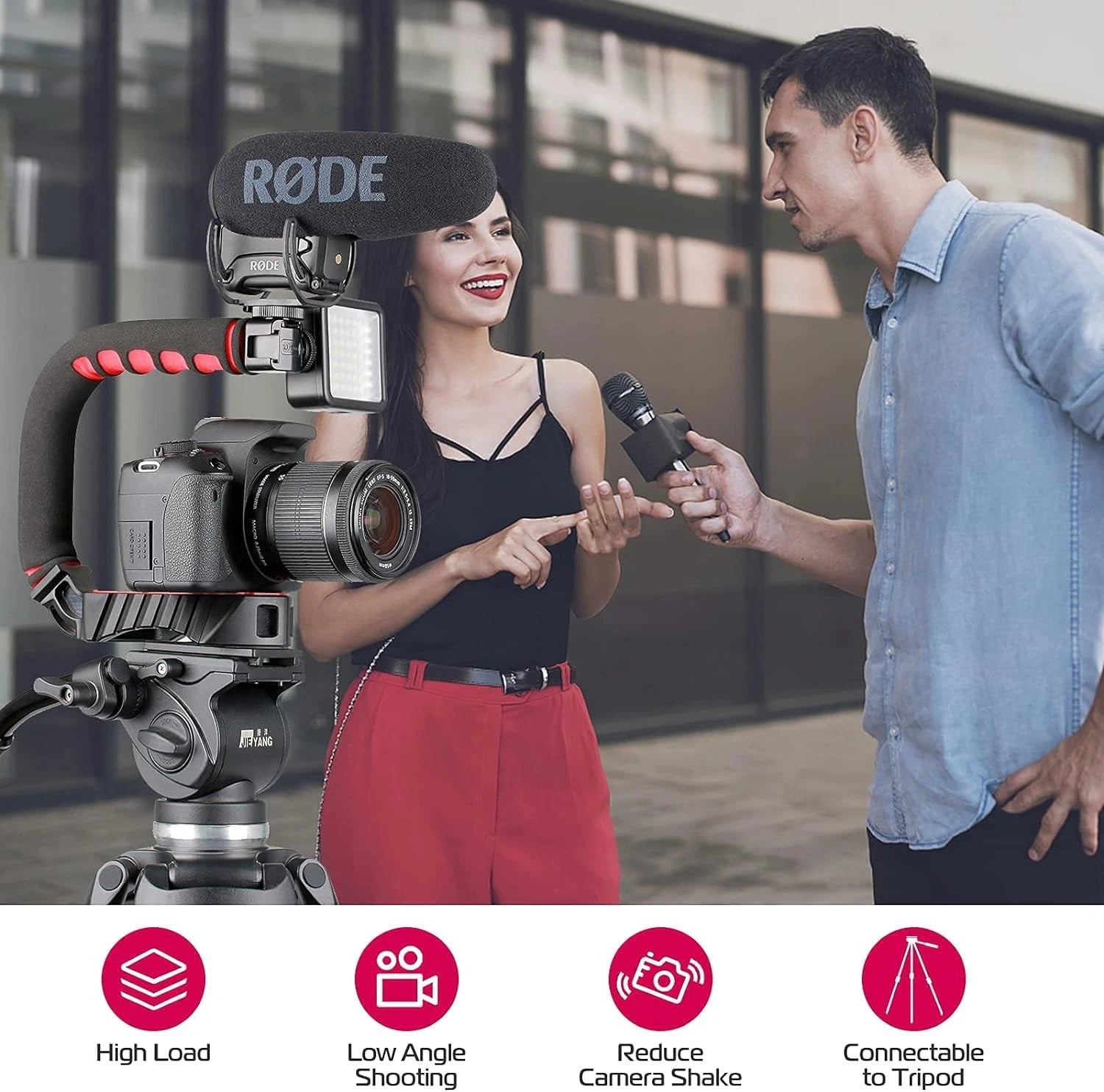 U-Grip DSLR Camera Smartphone Stabilizer image 3