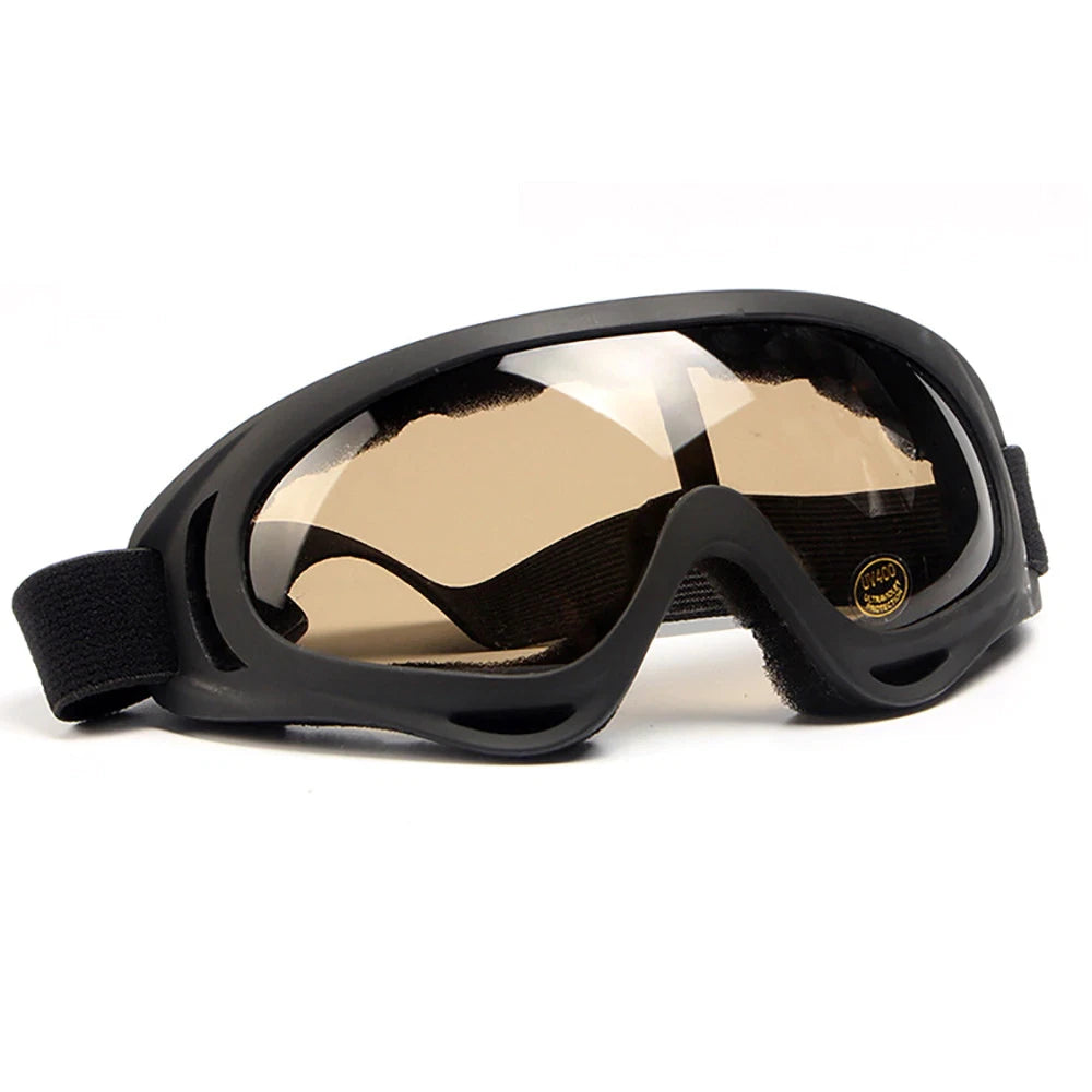 Professional Ski Goggles Winter Snow Anti Fog Dual Lens UV Protection - Brown image