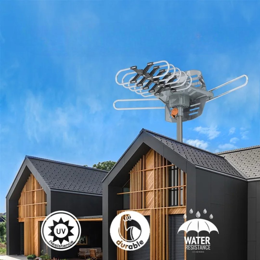 990 Mile Outdoor Amplified  HD TV Antenna UHF VHF 4k image 4