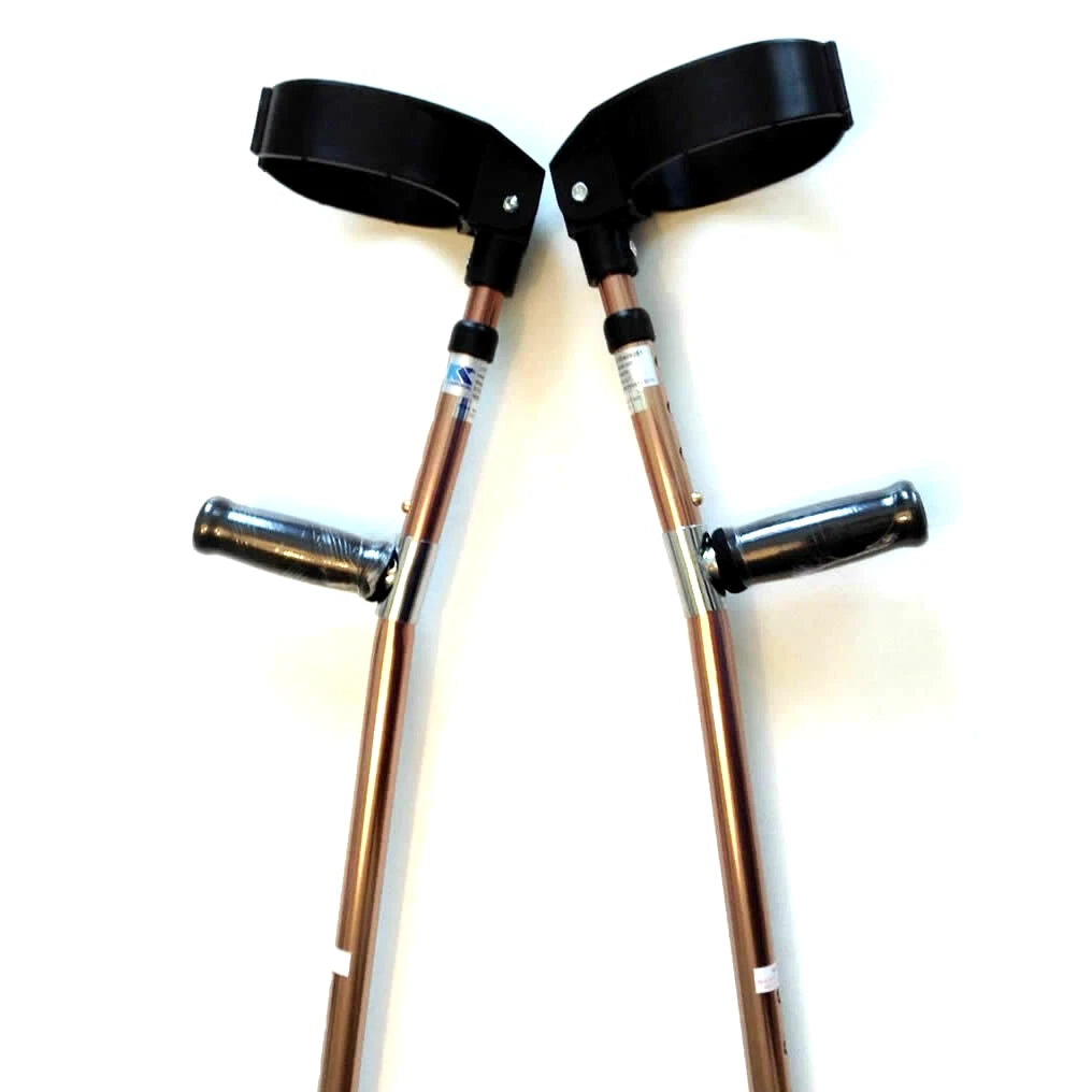Adjustable Walking Forearm Crutches image 1