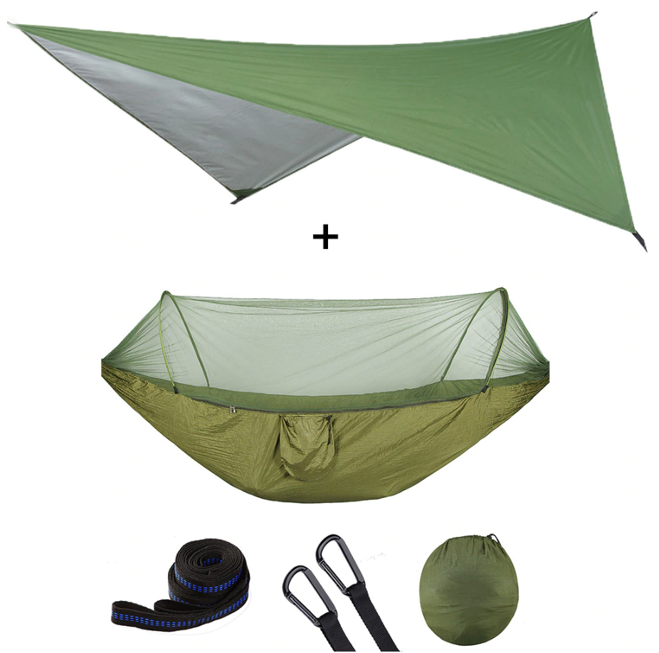 Premium Portable Camping Hammock With Mosquito And Bug Net image 4